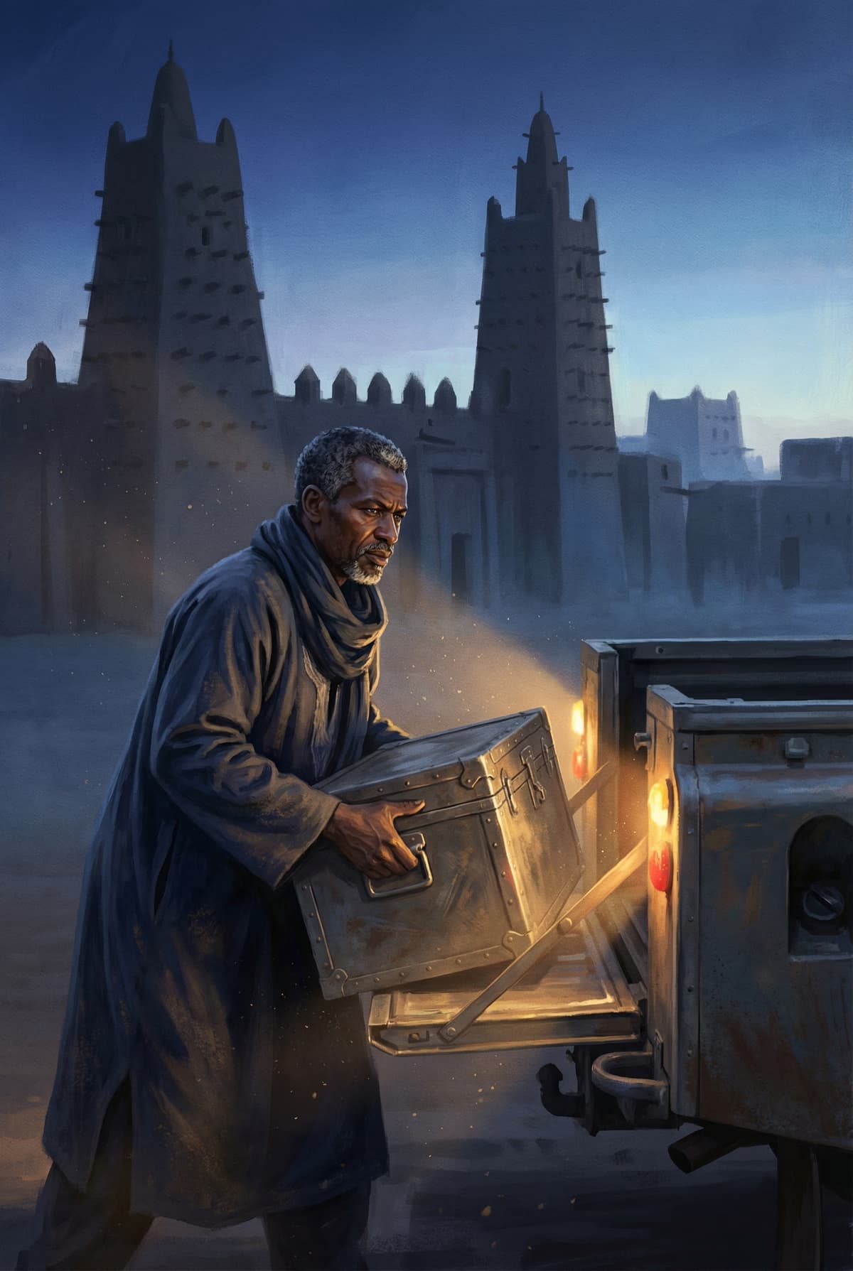 Abdel Kader Haidara portrait