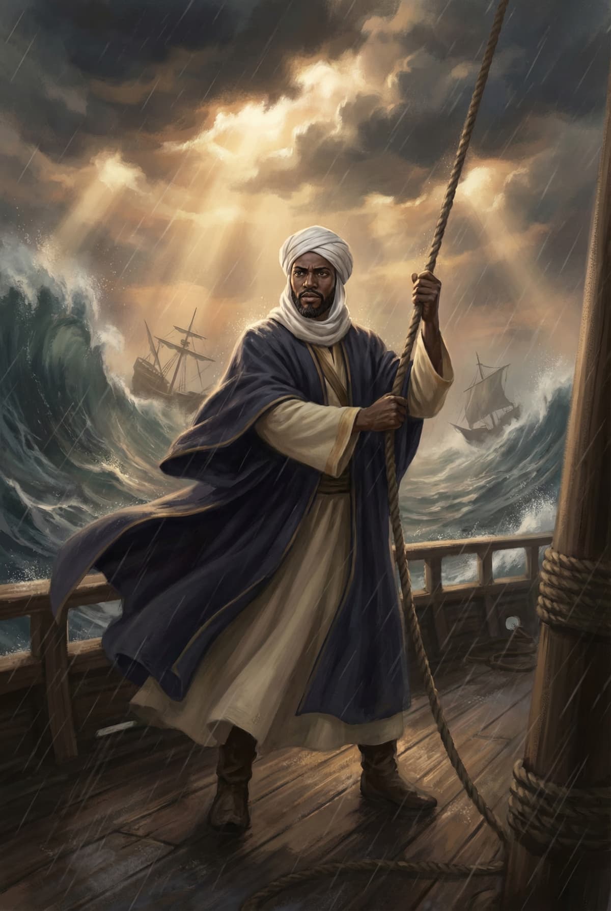 Abu Bakr II portrait