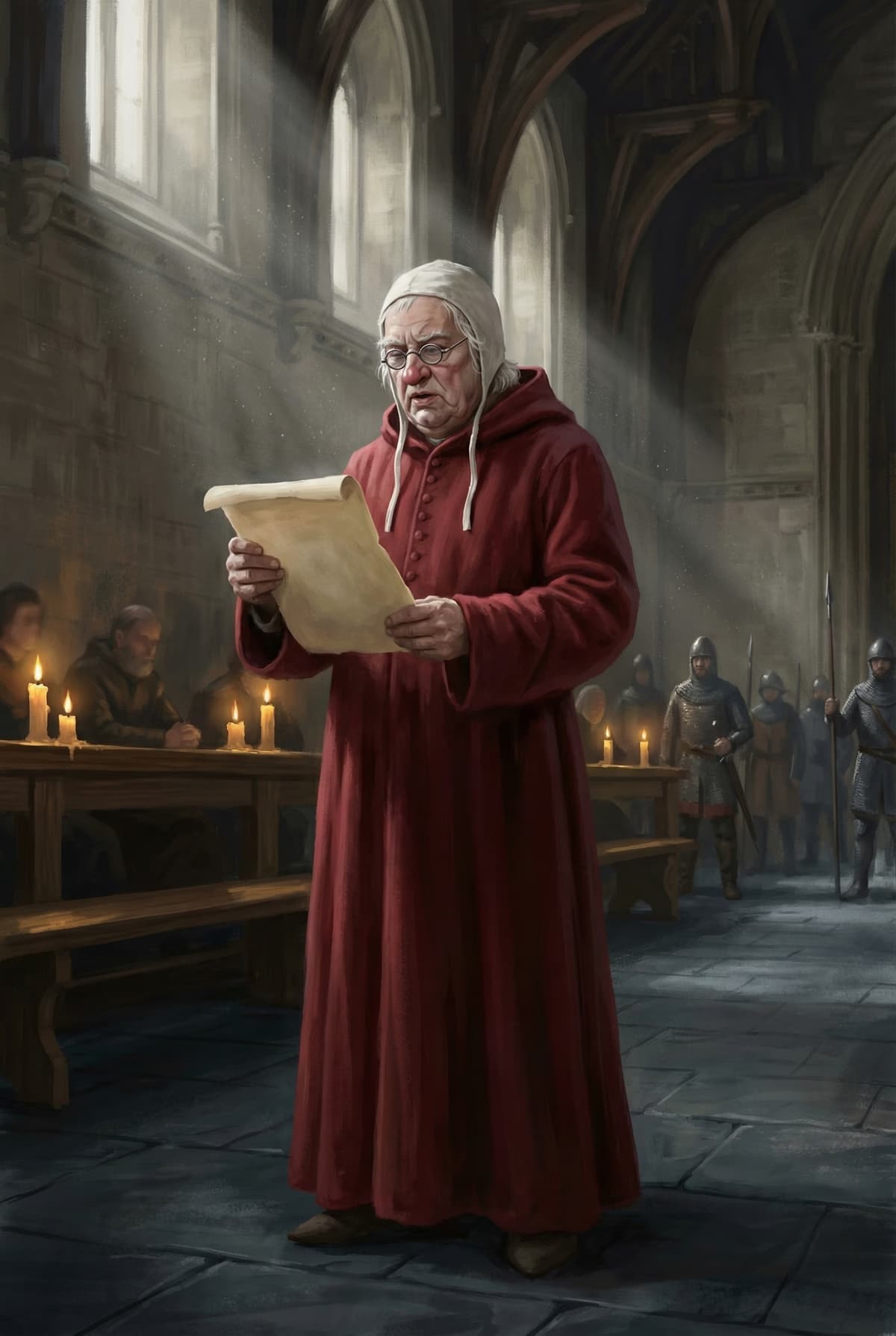 Sir Peter Mallory portrait