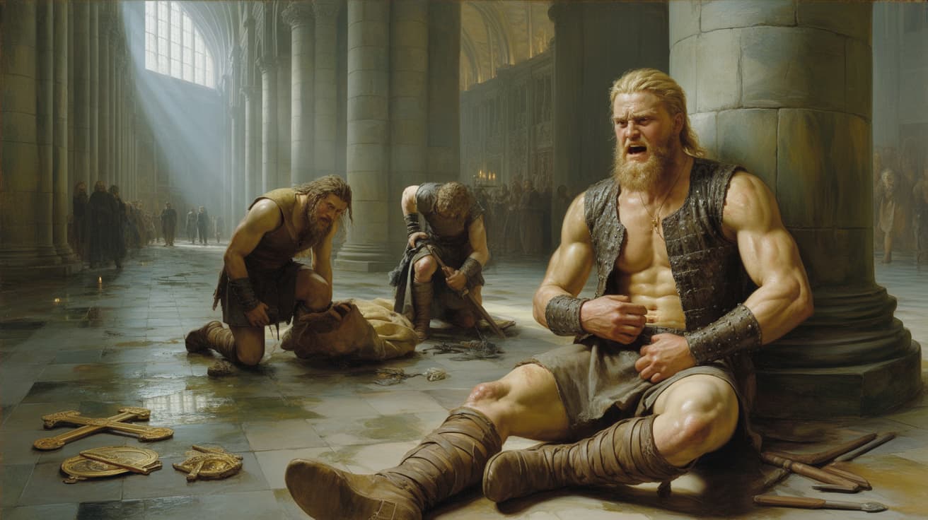 Ragnar Lothbrok's warriors collapsed from dysentery inside Paris cathedral